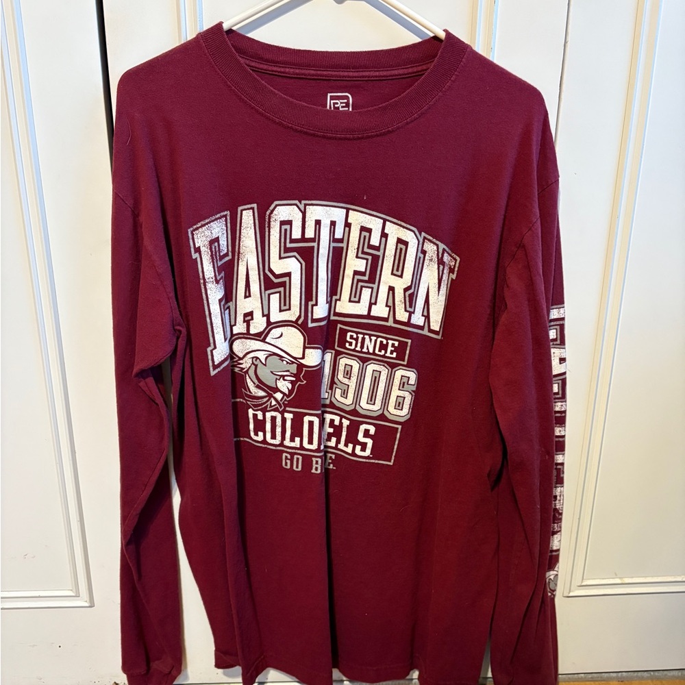 Maroon Eastern Kentucky University Long Sleeve Shirt